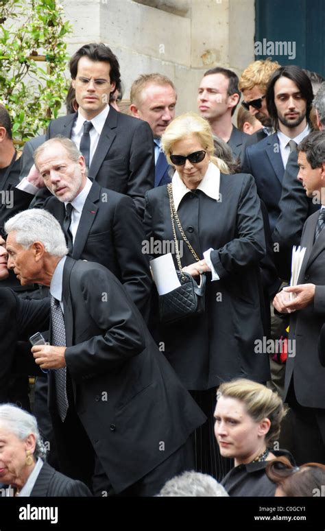 yves saint laurent funeral photo|yves saint laurent wife.